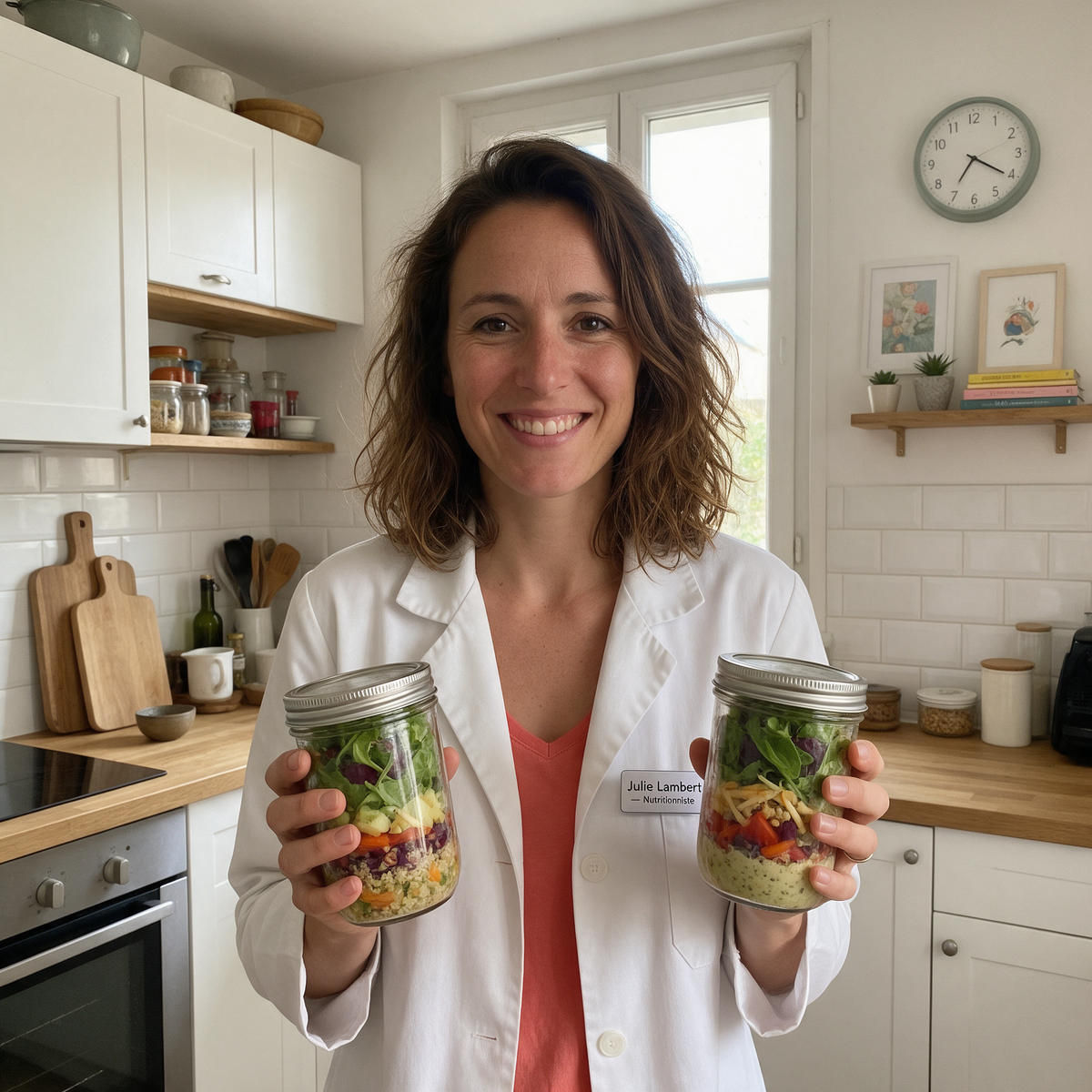 Julie Lambert, nutritionniste, auteure de l'ebook
